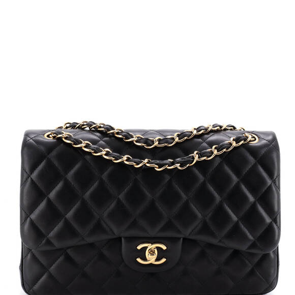 Chanel Handbags - Chanel Jumbo Classic Double Flap Bag Quilted Lambskin
